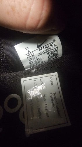 Nike Air Max 2090 Black/Gold Women’s Sneakers US 8 EU 39