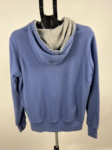 Le Coq Sportif Velo Club Normand Blue Pullover Hoodie Size M