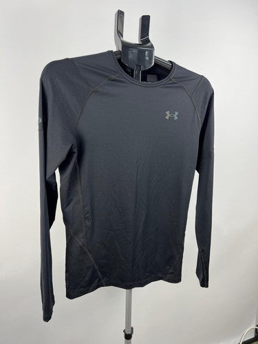 Under Armour HeatGear Long Sleeve Performance Shirt L Black