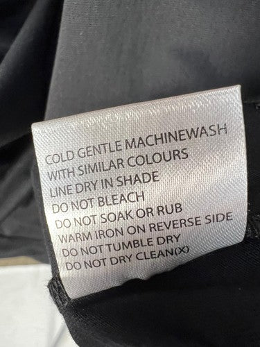 Carré Paris black long sleeve cotton T-shirt Men’s Large