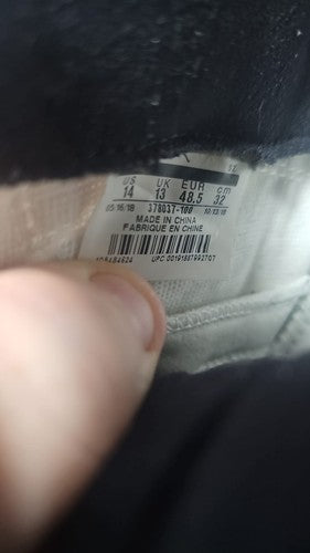 Jordan 11 Retro Concord 45 Size 14 White/Black Basketball Shoes