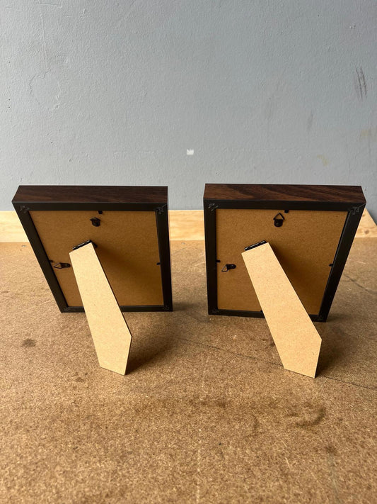 Framed Art Prints – “I Want To Sleep Every Time” & Van Gogh “White Roses” (180x230mm)