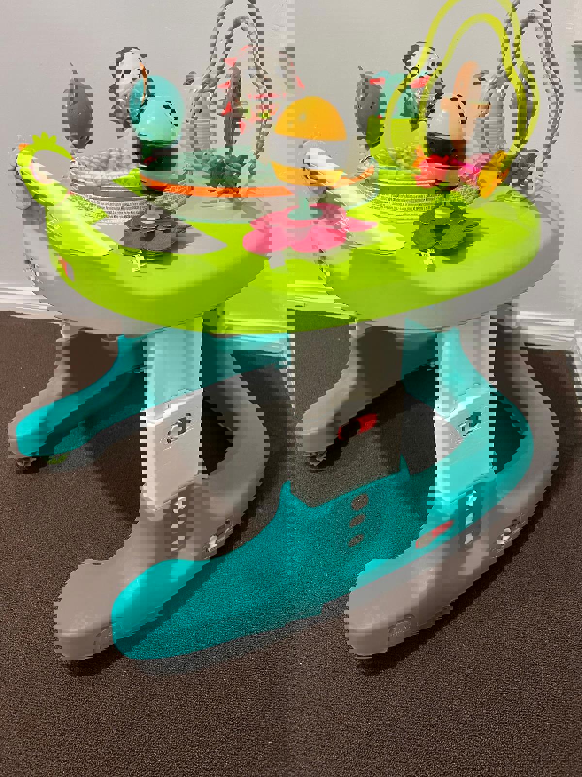 Tiny Love 5-in-1 Baby Activity Center Walker Jumper Play Table