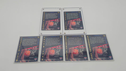 1994 Australia NBL Series II 'Lords Of The Ring Card Full Set (6) - Signed