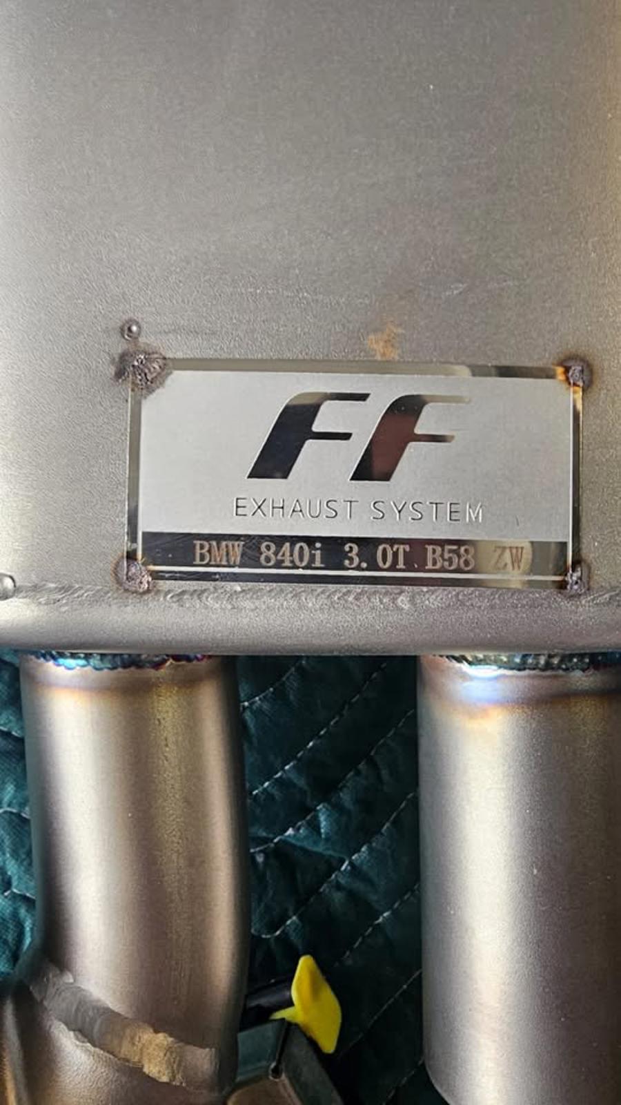 FF Exhaust System – BMW 840i B58 (G14 G15 G16) – Brand New in Box