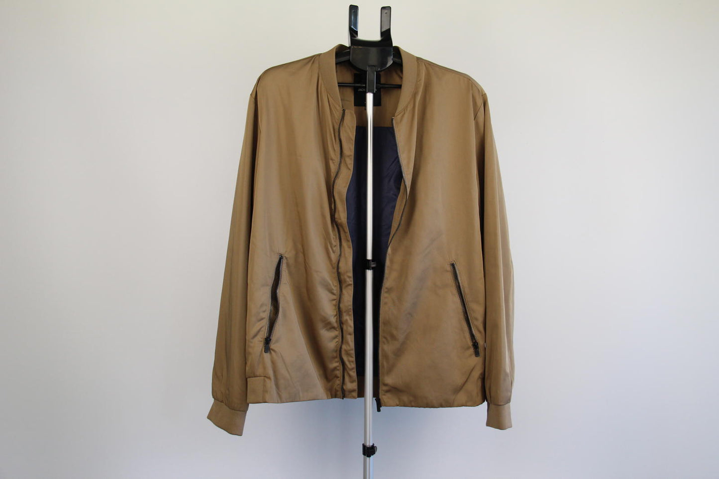 Jack & Jones Premium XXL Tan Bomber Jacket