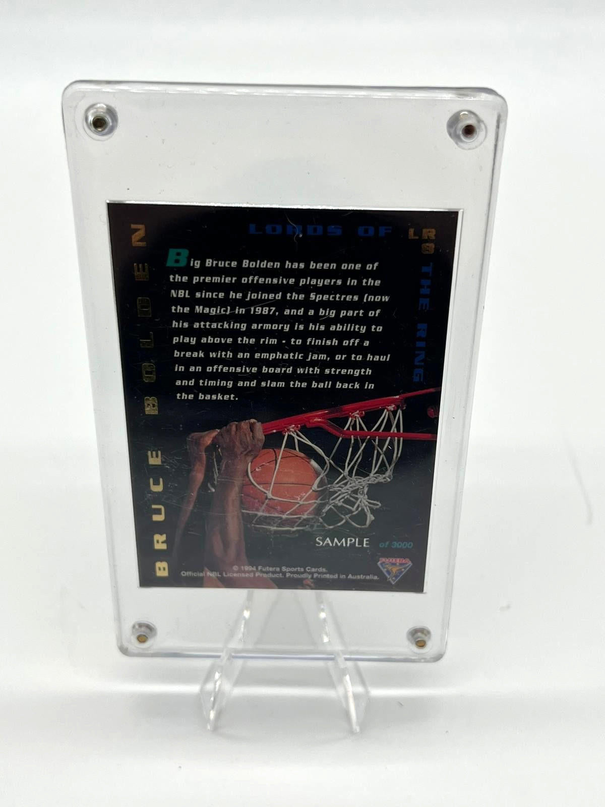 1994 Australia NBL Series II 'Lords Of The Ring Card Full Set (6) - Signed