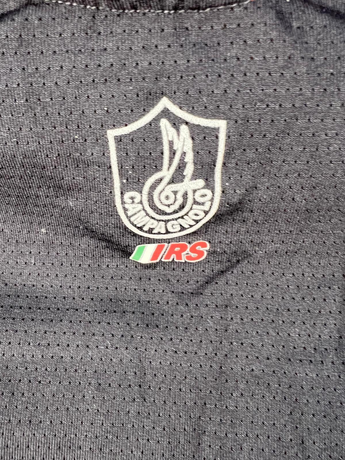 Campagnolo RS Cycling Jersey S Black/Red Full Zip Short Sleeve