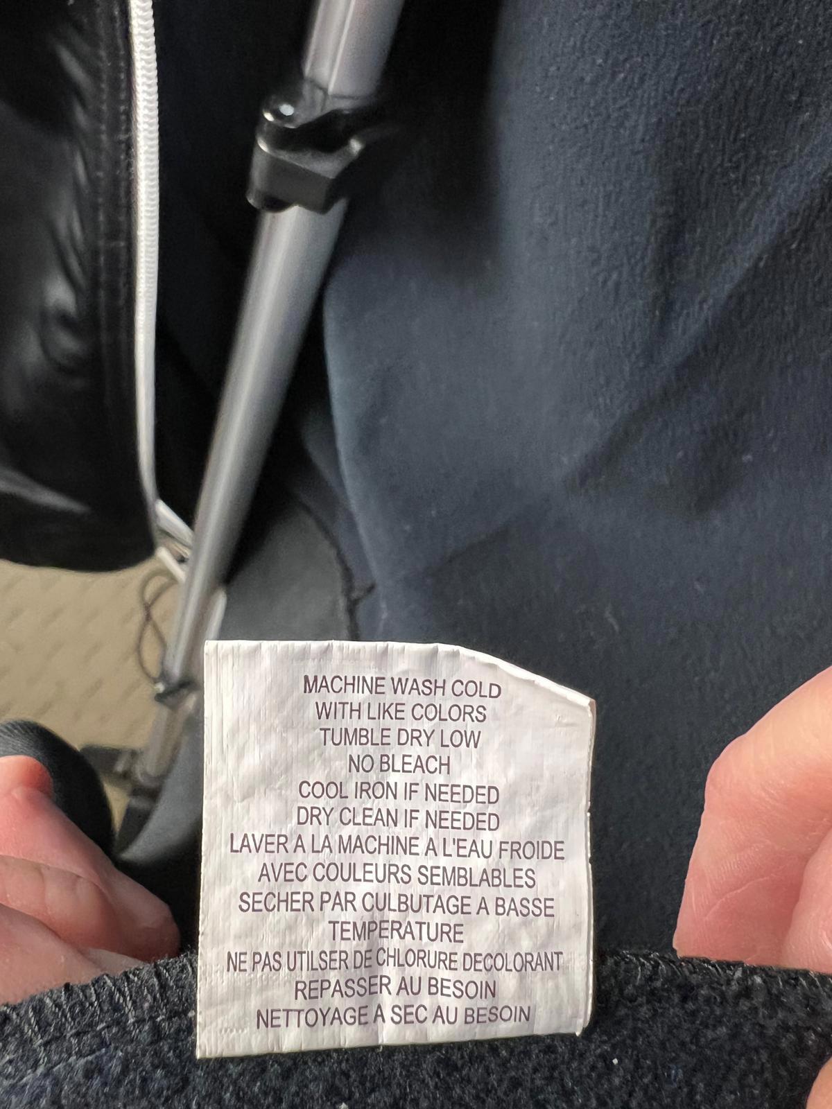 Five Four Men's Track Jacket Small Black Full Zip Mock Neck Polyester