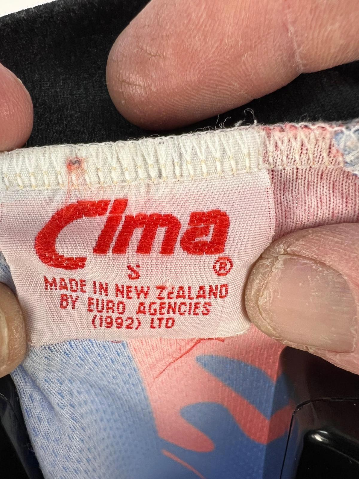 Clima Stanmore Cycles Vintage Cycling Jersey S Full Zip NZ Made