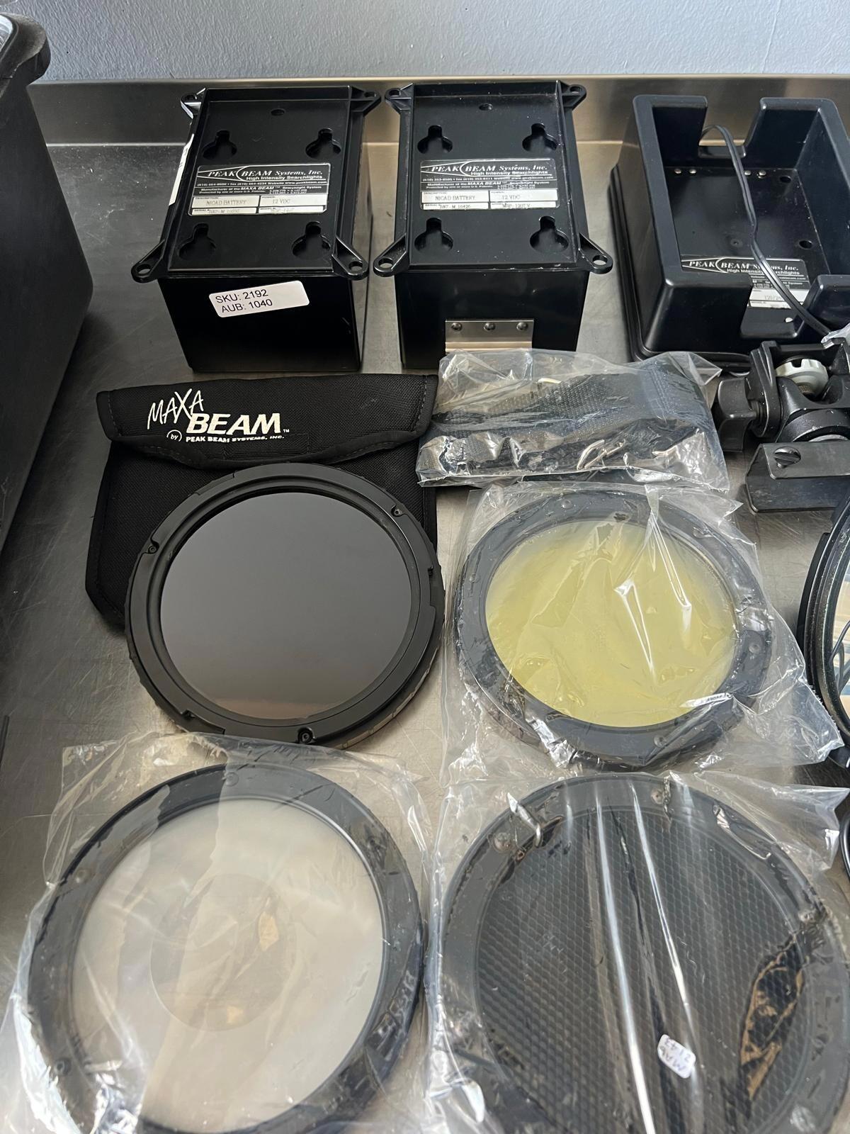 Maxa Beam MBPKG-B Handheld Xenon Searchlight Kit – Peak Beam Systems Inc.