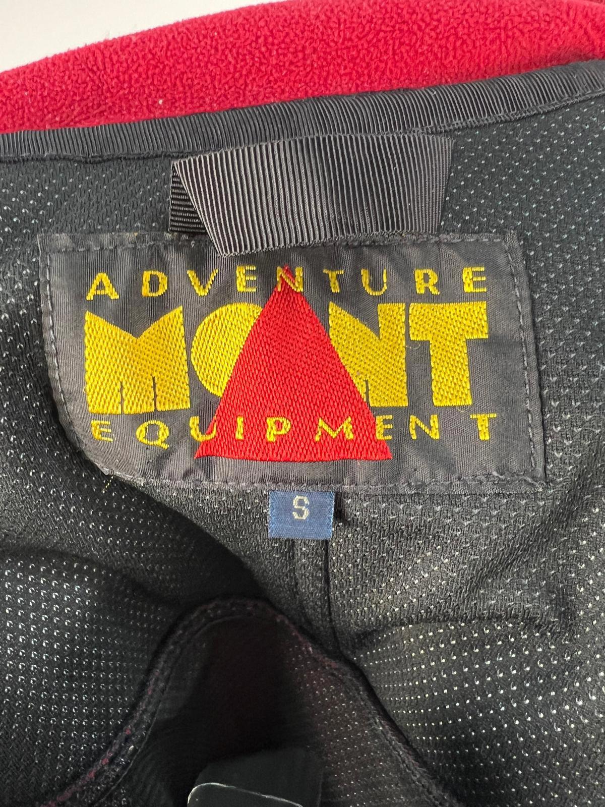 Mont Adventure Equipment Gore Windstopper Fleece Vest Red/Black S