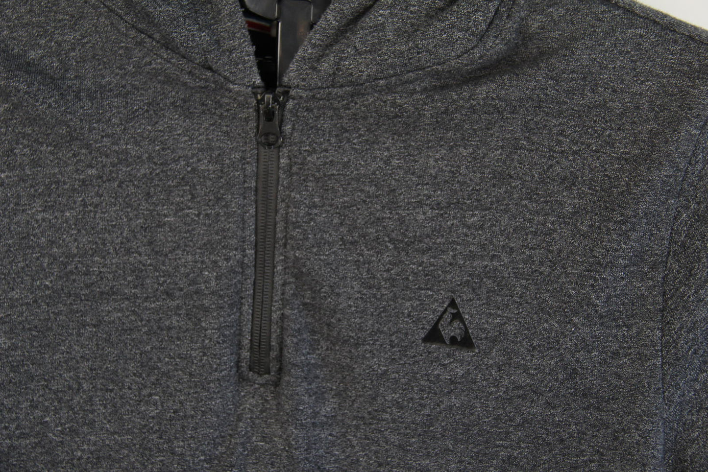 Le Coq Sportif Men's Half-Zip Pullover Hoodie – Size Small