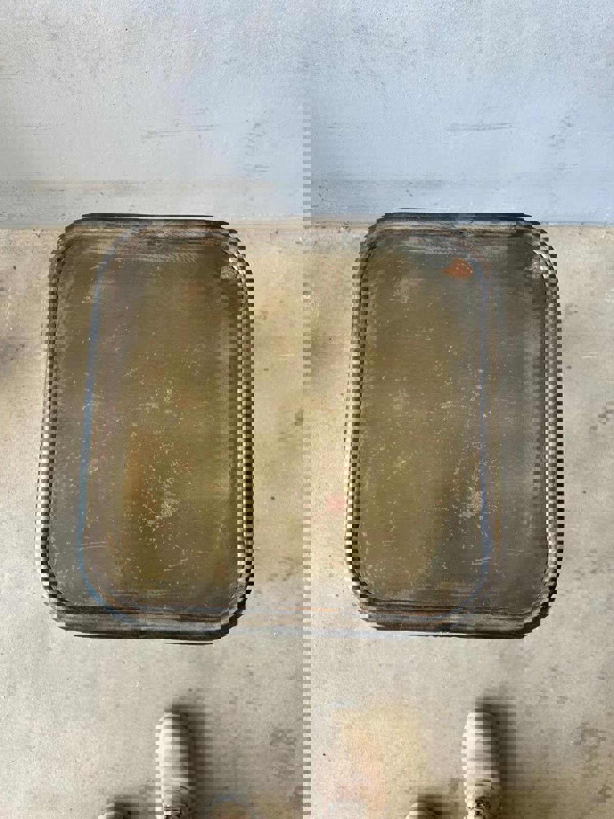 Vintage Industrial Steel Bar Stools