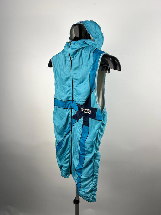 Assos Hooded Thermal Cycling Vest/Gilet – Men’s Medium – Blue