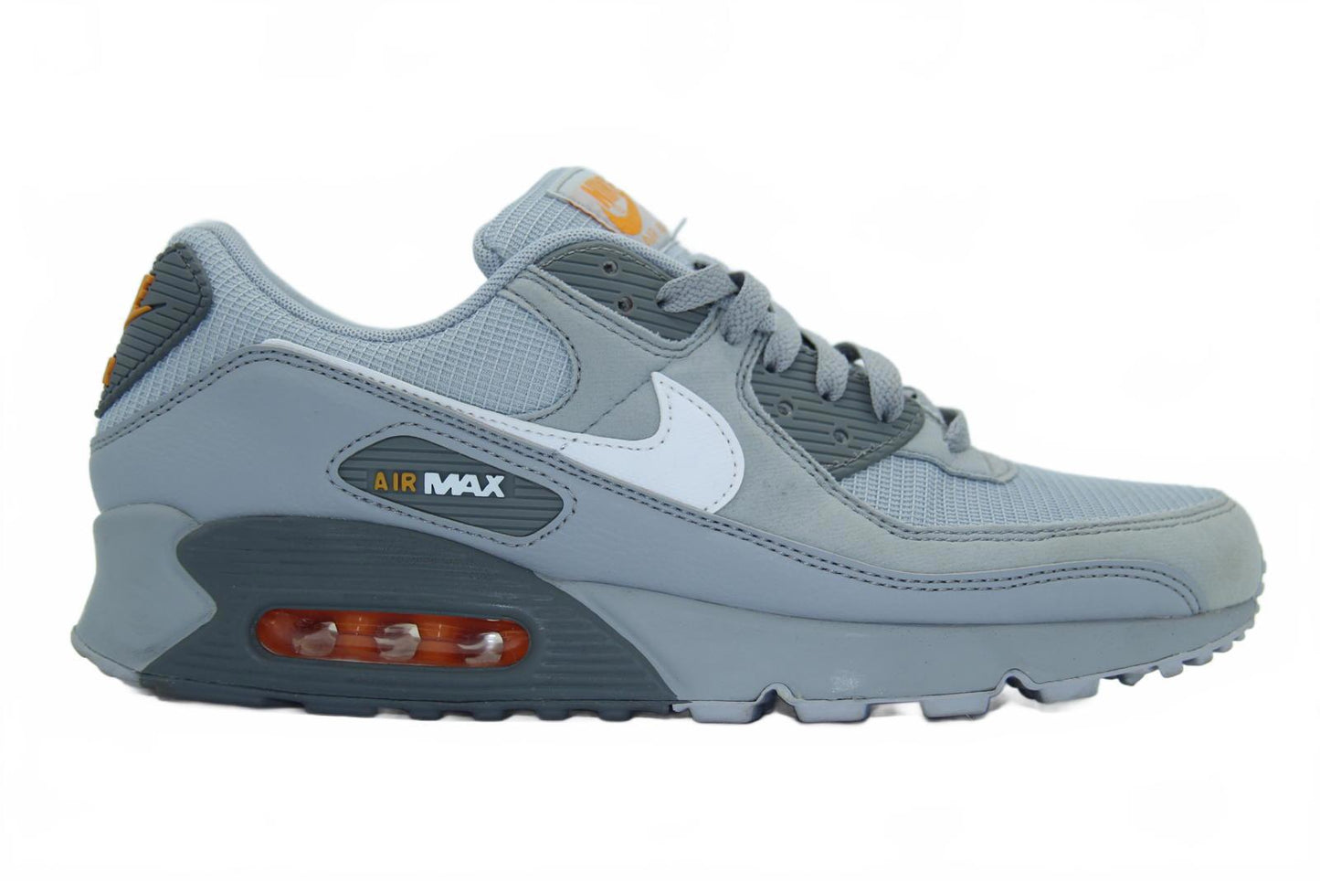 2022 AIR MAX 90 'WOLF GREY KUMQUAT' - US 10.5 / UK 9.5 / EU 44.5 (DR0145-001)