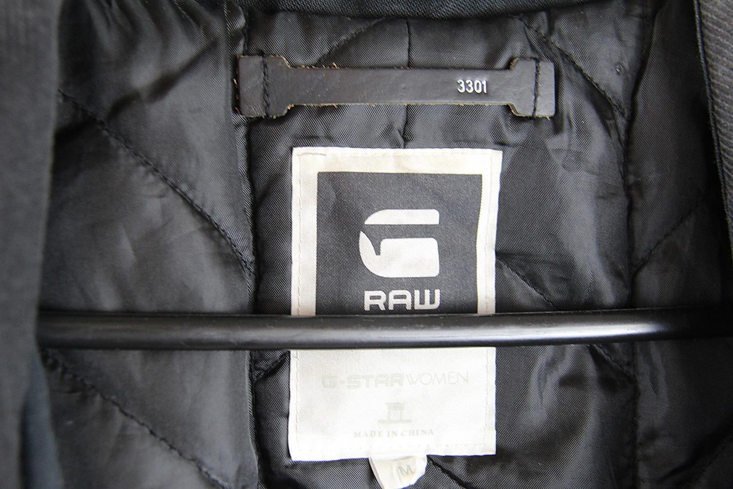 G-Star RAW Women’s Black Long Coat – Structured Winter Outerwear