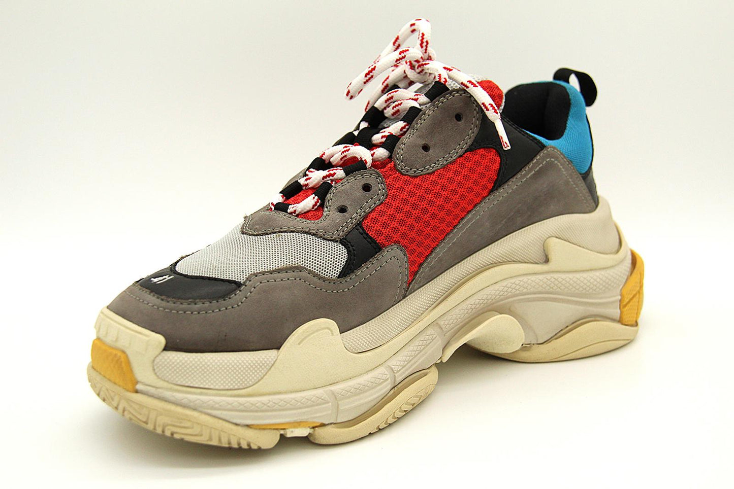 Balenciaga Triple S 'Blue Red' Size 41 EU 533883 Made in Italy