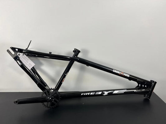 FireEye Short Fuse 360 Dirt Jump Bicycle Frame With Cranks-Sprocket & Seat Clamp