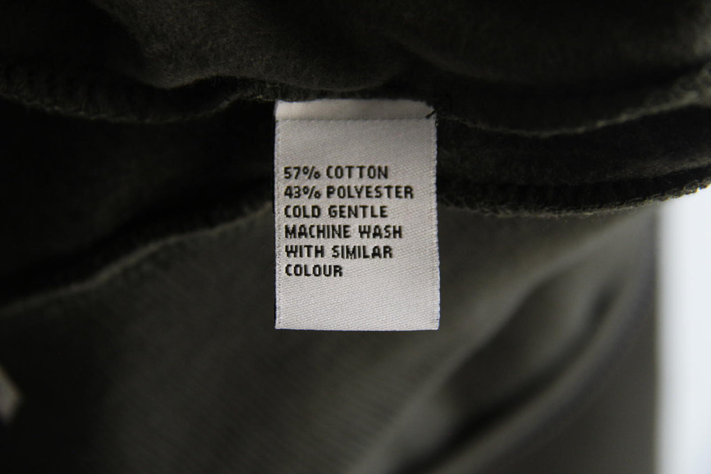 Connor Asher Full Zip Hoodie – Olive Green – Size 3XL