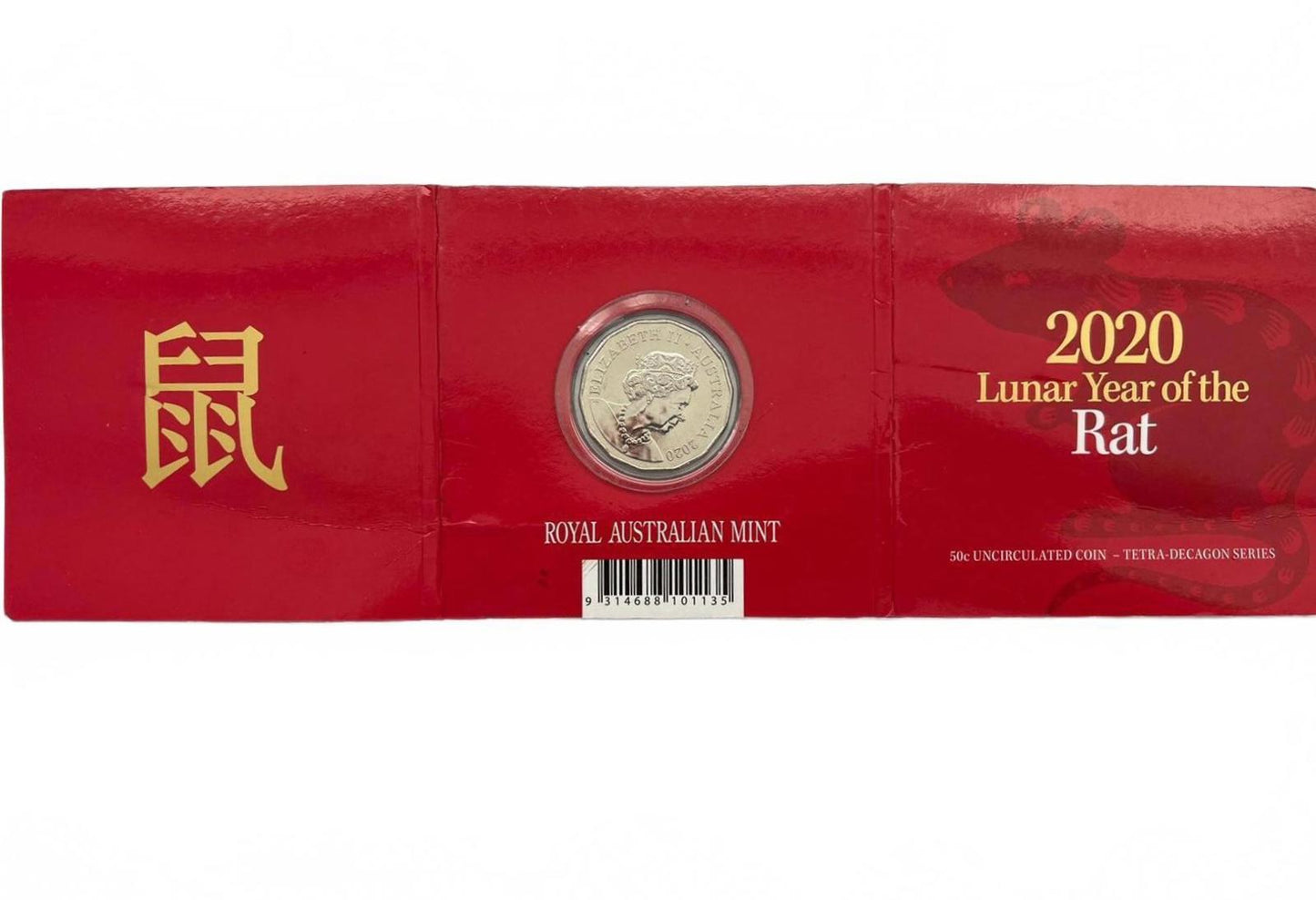 2020 Lunar Year of the Rat Coin - Royal Australian Mint