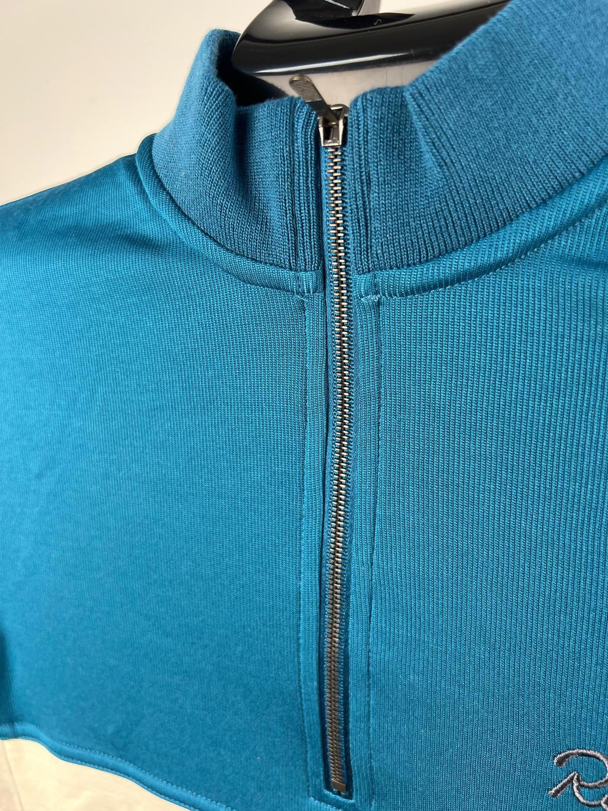 Rapha Galibier Short Sleeve Cycling Jersey - XS - Teal/Cream/Grey