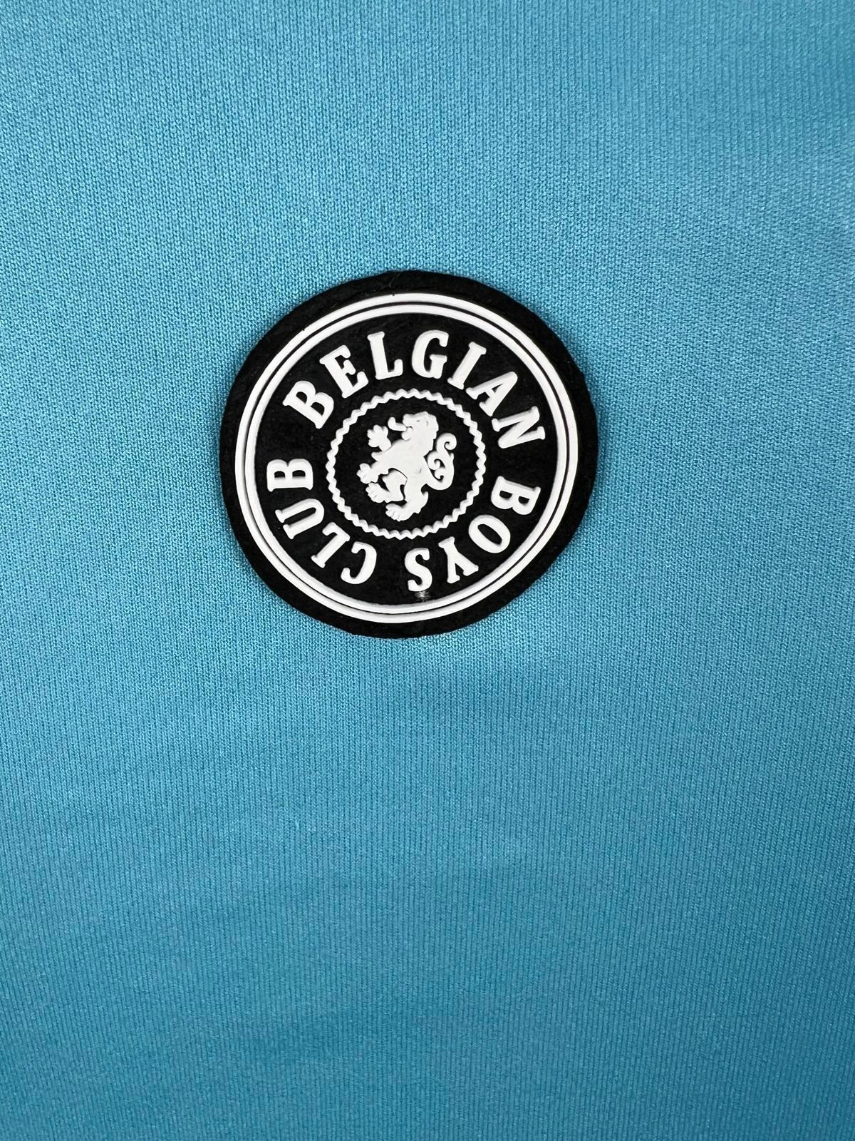 Belgian Boys Club 'Full Gas' Cycling Jersey - S - Light Blue - Made in Italy