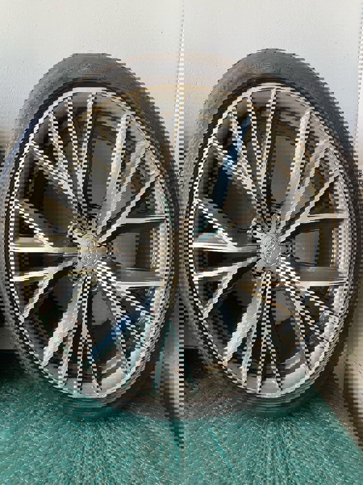 Genuine Audi 20" Alloy Wheels + Pirelli Tyres 265/35 R20 – A6 A7 A8 S7 5x112