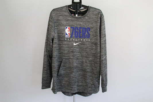 Nike NBA 76ers Dri-FIT Long Sleeve Pullover Sweatshirt – Size XL