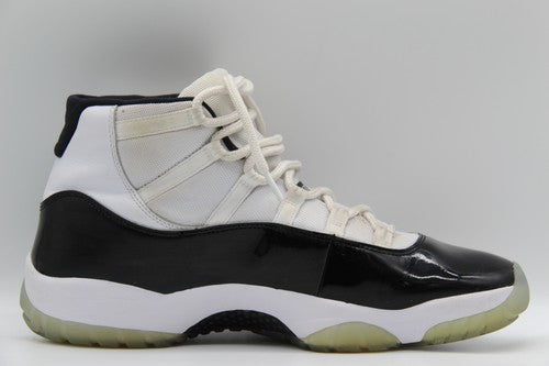 Jordan 11 Retro Concord 45 Size 14 White/Black Basketball Shoes