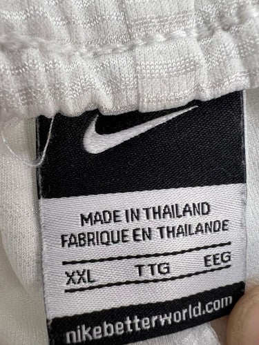 Nike Men's White Mesh Athletic Shorts XXL