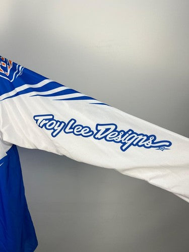 Troy Lee Designs GP Motocross Jersey Blue/White Size Large