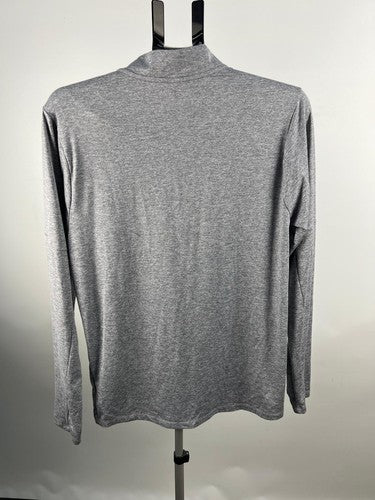 Nike Dri-FIT Running 1/4 Zip Long Sleeve Top Gray S