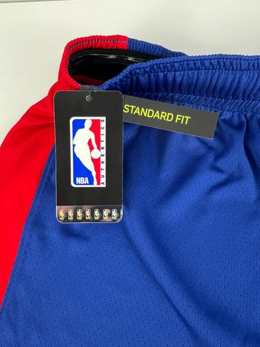 Nike NBA Philadelphia 76ers Dri-FIT Basketball Shorts Blue/Red XL