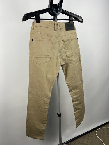 Aesthetic of Hyperism Men's Skinny Jeans W30 Beige Stretch Denim