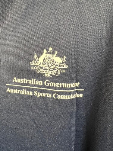 Peak Basketball Australia 3XL Navy Track Jacket Full Zip Australia Back