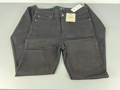 ASOS Black Denim Five-Pocket Jeans - New with Tags