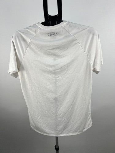Under Armour Tech Tee Loose Fit Short Sleeve T-Shirt White Small