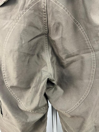 GAP XS Brown Cargo Pants 100% Polyester Utility Multi-Pocket