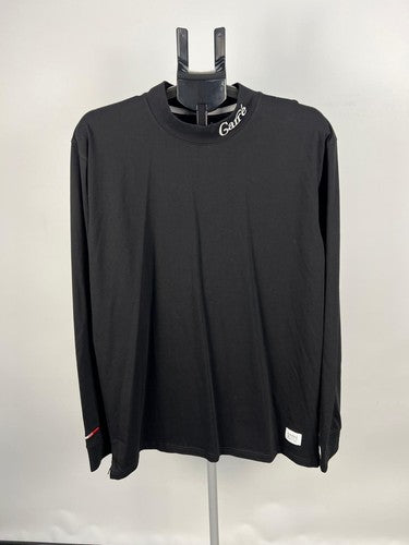 Carré Paris black long sleeve cotton T-shirt Men’s Large