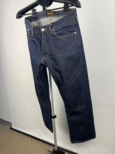 WeSC Standard 686 Raw Selvage Denim Jeans Men's 30 Indigo 5-Pocket