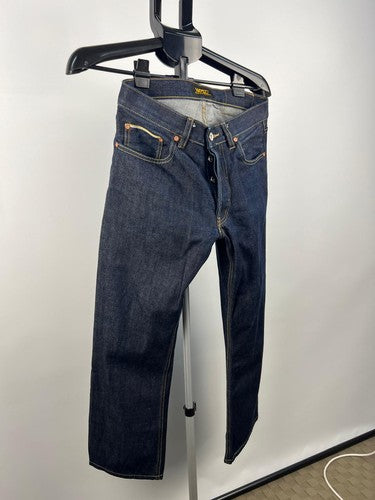 WeSC Standard 686 Raw Selvage Denim Jeans Men's 30 Indigo 5-Pocket