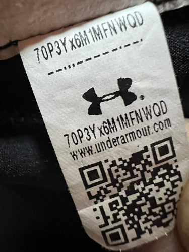 Under Armour Project Rock Loose Track Jacket XS Gray Full Zip