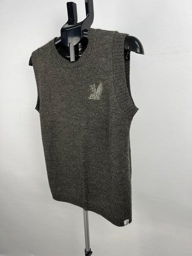 Freshjive Wool Sweater Vest Gray Men's Size S