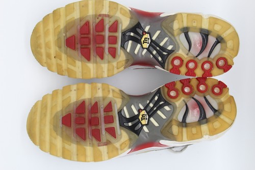Nike Air Max Plus Tn Sneakers Grey/Red US 8.5 EU 42