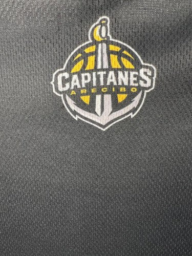 Capitanes de Arecibo Basketball Graphic T-Shirt Black by AC Sports