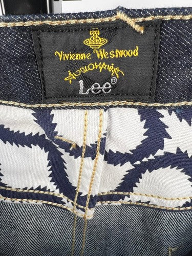 Vivienne Westwood x Lee Asymmetrical Jean W30 L32 Indigo Denim