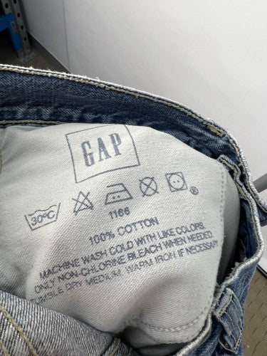 GAP Worker Jean 30x30 Blue Denim Men's Straight Leg Made in USA