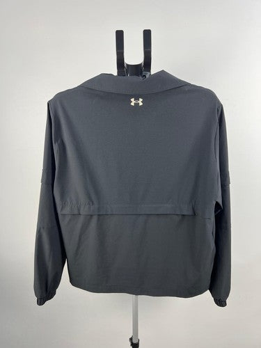 Under Armour Project Rock Loose Track Jacket XS Gray Full Zip