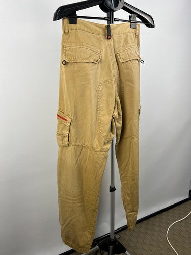 Fox Racing men’s cargo pants khaki 100% cotton size 30